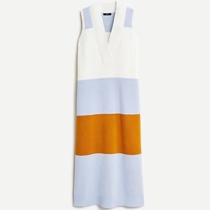 J. Crew Shawl Collar Midi Sweaterdress